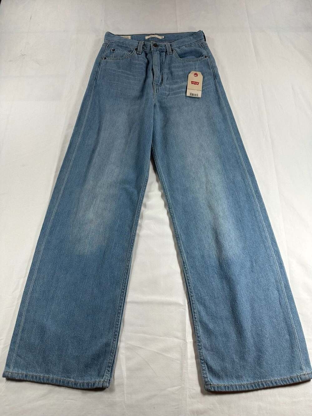 Levi's Light Blue Wide Leg Jeans